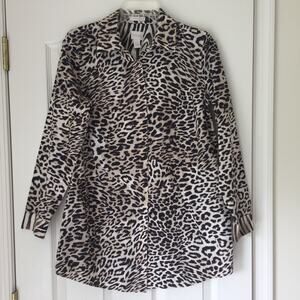 Chico’s Animal Print‎ Blouse Size 4